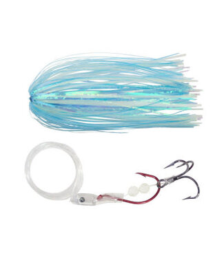 (T-188) A-TOM-MIK TOURNAMENT SERIES TROLLING FLY UV BLUE GLOW