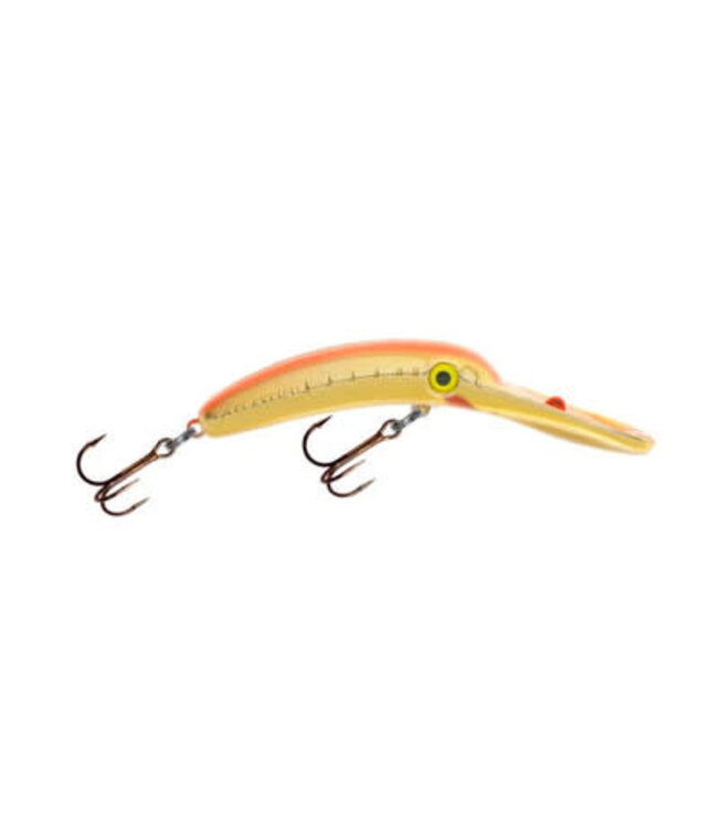 YAKIMA BAIT COMPANY (9581-MGFL) YAKIMA BAIT MAG LIP 3.5 METALLIC GOLD FLAME
