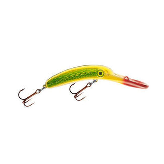 YAKIMA BAIT COMPANY YAKIMA BAIT MAG LIP 3.5 METALLIC GOLD GREEN PIRATE (9581-MGGP)