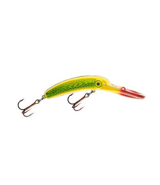 YAKIMA BAIT COMPANY YAKIMA BAIT MAG LIP 3.5 METALLIC GOLD GREEN PIRATE (9581-MGGP)