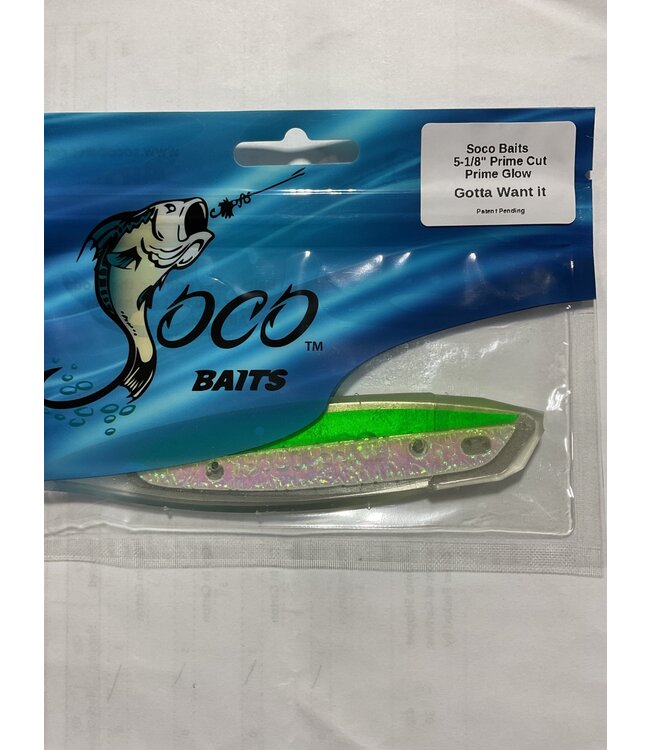 Soco Baits 5-1/8" Prime Cut GOTTA WANT IT