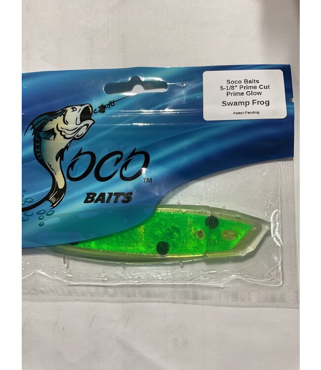 Soco Baits 5-1/8" Prime Cut SWAMP FROG