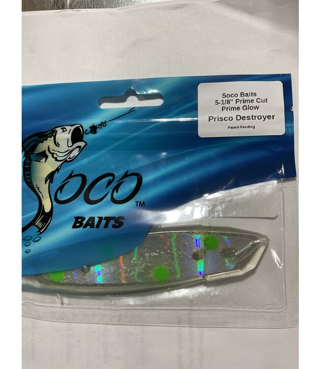 Soco Baits 5-1/8" Prime Cut PRISCO DESTROYER