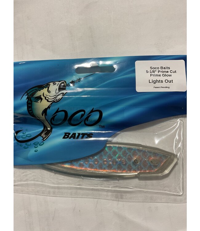 Soco Baits 5-1/8" Prime Cut LIGHTS OUT