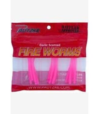 PAUTZKE BAIT CO., INC. PAUTZKE FIRE WORMS PINK 15CT