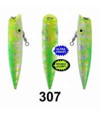 SILVER HORDE FISHING SUPPLIES SILVER HORDE ACE HI 5" SUPER PEARL UV GLOW LUCKY CHARM