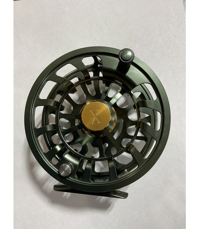 All Seasons Sports Shield 9/11 Fly Reel Olive/Gold