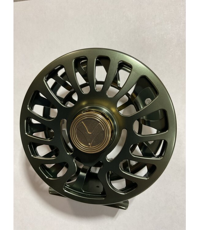 All Seasons Sports Shield 7/9 Fly Reel Olive/Gold