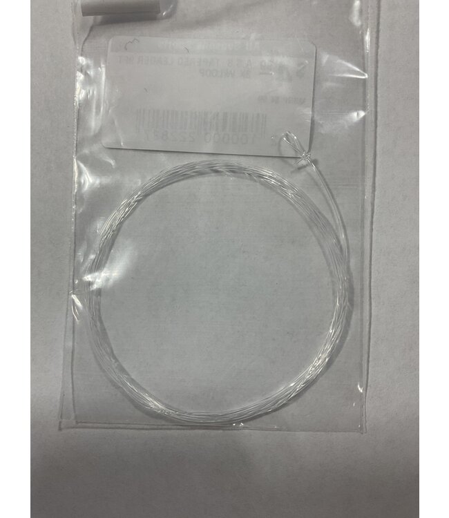 A.S.S. TAPERED LEADER 9FT 3X W/LOOP