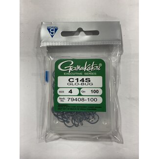 Gamakatsu GAMAKATSU C14S GLO BUG 2X STRONG 100P 4
