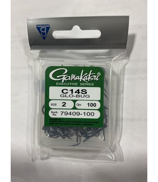 Gamakatsu Gamakatsu C14S Glo-Bug Hooks 100 2