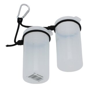 Buffalo Tackle BUFFALO TACKLE VIAL HOLDERS W/2 4 OZ VIALS