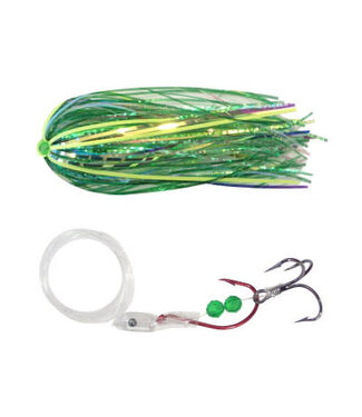 T-107 A-TOM-MIK TOURNAMENT SERIES TROLLING FLY GREEN HAMMER