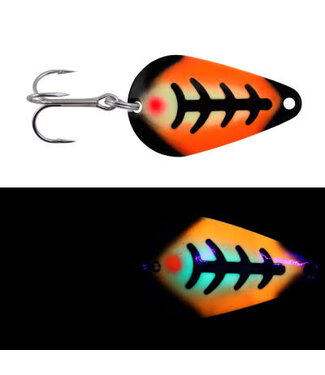Moonshine Lures (CS-OH-3/4oz) MOONSHINE CASTING SPOON ORANGE HULK