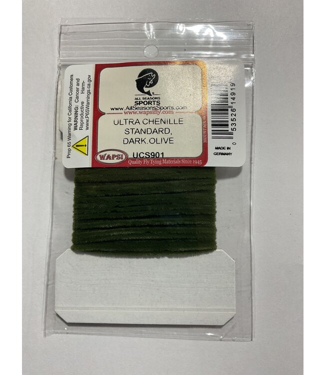Wapsi ULTRA CHENILLE STANDARD, DARK.OLIVE UCS901