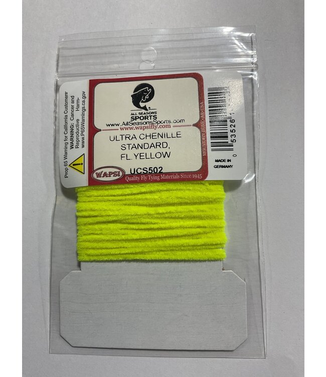 Wapsi ULTRA CHENILLE STANDARD, FL.YELLOW UCS502