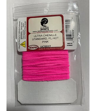 ULTRA CHENILLE STANDARD, FL.HOT PINK UCS517