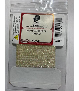 Wapsi SPARKLE BRAID, CREAM/PEARL SB002