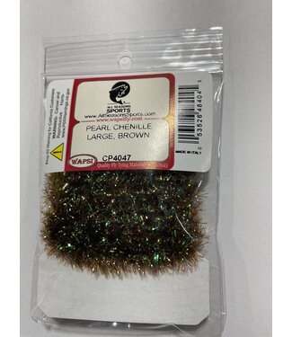 (CP4047) PEARL CHENILLE LARGE, BROWN
