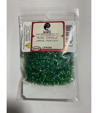 (CP4194) PEARL CHENILLE LARGE, PEACOCK