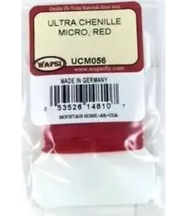 Wapsi ULTRA CHENILLE MICRO, RED UCM056