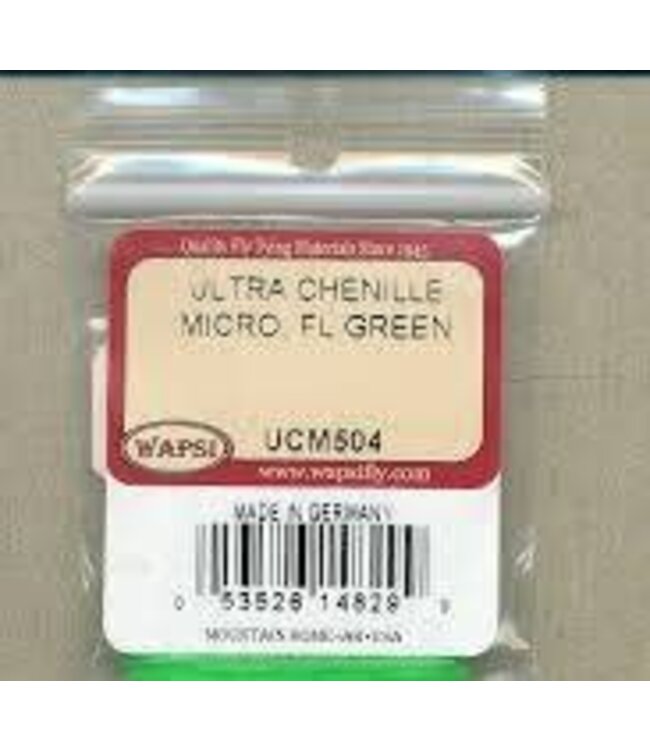 Wapsi ULTRA CHENILLE MICRO, FL.GREEN UCM504