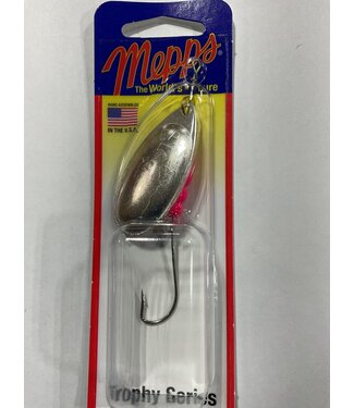 SHELDONS (MEPPS) MEPPS AGILA (SALMON RIVER LEGAL SINGLE) 1/2OZ PINK SILVER (TSB5PR PK-S)