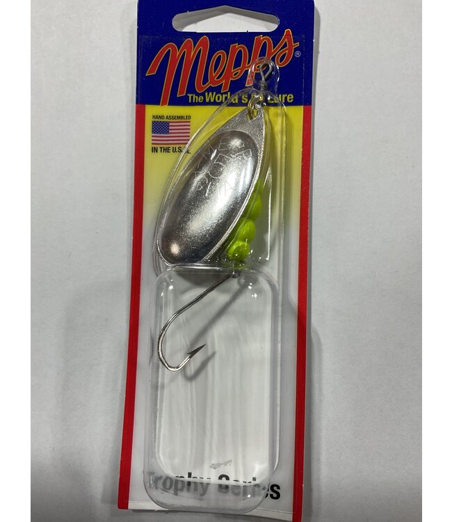 (TSB5PR CH-S) MEPPS AGILA (SALMON RIVER LEGAL SINGLE) 1/2OZ CHARTREUSE SILVER