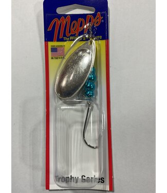 SHELDONS (MEPPS) MEPPS AGILA (SALMON RIVER LEGAL SINGLE) 1/2OZ BLUE SILVER (TSB5PR B-S)