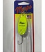 SHELDONS (MEPPS) MEPPS AGILA (SALMON RIVER LEGAL SINGLE) 1/2OZ HOT CHARTREUSE (B5PR HC)