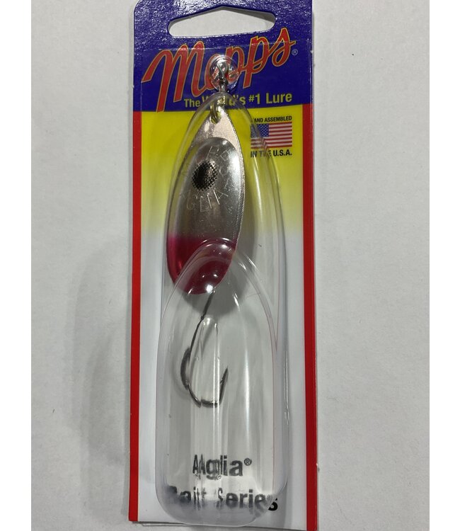 SHELDONS (MEPPS) (B5PR SSH) MEPPS AGILA (SALMON RIVER LEGAL SINGLE) 1/2OZ SILVER SHAD