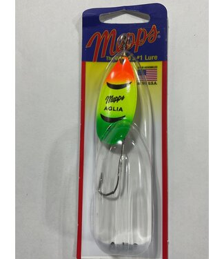SHELDONS (MEPPS) (B5PR HFT) MEPPS AGILA (SALMON RIVER LEGAL SINGLE) 1/2OZ HOT FIRETIGER