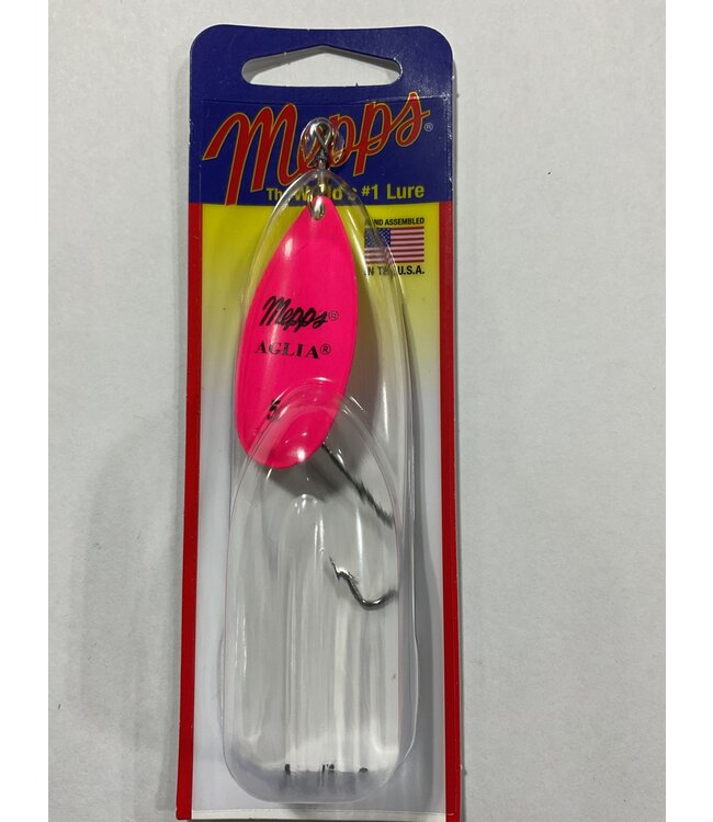 SHELDONS (MEPPS) (B5PR HP) MEPPS AGILA (SALMON RIVER LEGAL SINGLE) 1/2OZ HOT PINK