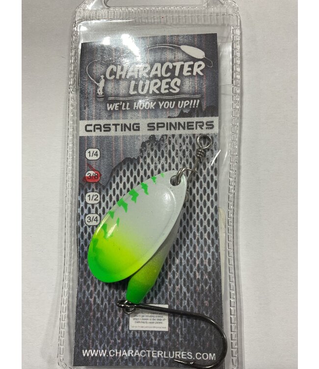 (CL-SP4-020) CHARACTER LURES CASTING SPINNERS 3/8OZ THE GRINCH