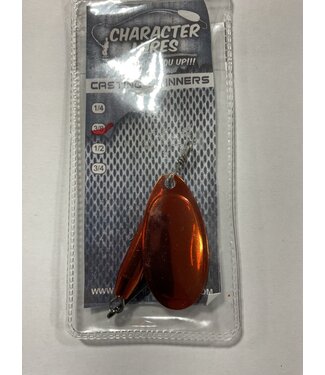 (CL-SP4-003) CHARACTER LURES CASTING SPINNERS 3/8OZ COPPER