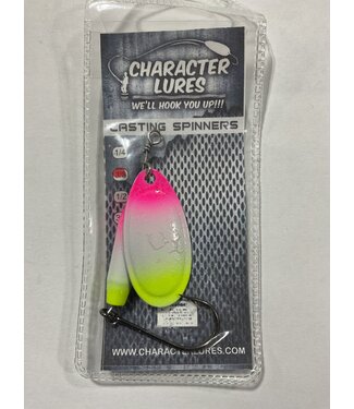 (CL-SP4-023) CHARACTER LURES CASTING SPINNERS 3/8OZ GLO-MEE
