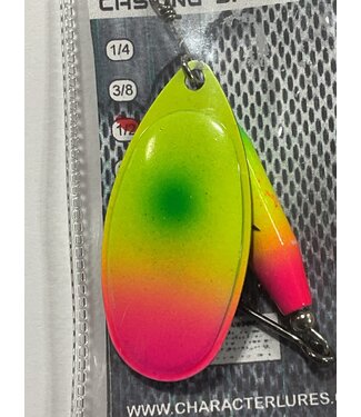 (CL-SP5-021) CHARACTER LURES CASTING SPINNERS 1/2OZ TOXIC