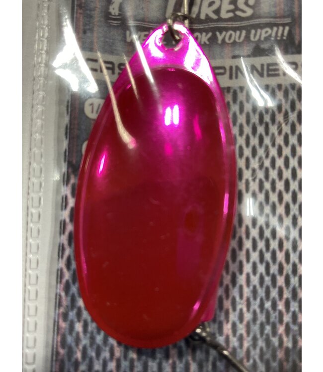 (CL-SP5-006) CHARACTER LURES CASTING SPINNERS 1/2OZ PINK