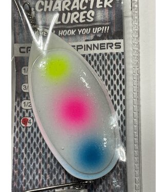 (CL-SP6-025) CHARACTER LURES CASTING SPINNERS 3/4OZ GLO-WONDERBREAD