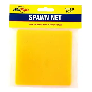 Atlas Mike's ATLAS MIKE'S SPAWN NET 4" X 4" Squares Yellow