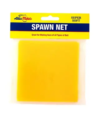 Atlas Mike's ATLAS MIKE'S SPAWN NET 4" X 4" Squares Yellow