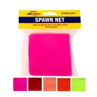 Atlas Mike's ATLAS MIKE'S SPAWN NET 3x3 Multi Color Bulk 250ct 55109