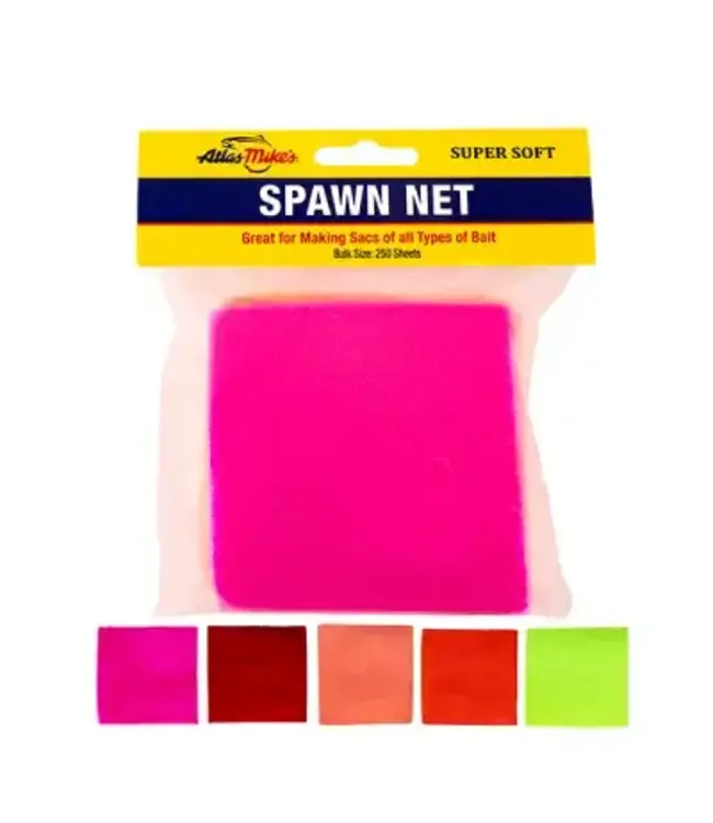 Atlas Mike's ATLAS MIKE'S SPAWN NET 3x3 Multi Color Bulk 250ct