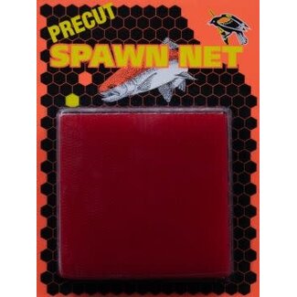 Redwing Tackle REDWING PRECUT SPAWN NET 3" SQUARE RUBY