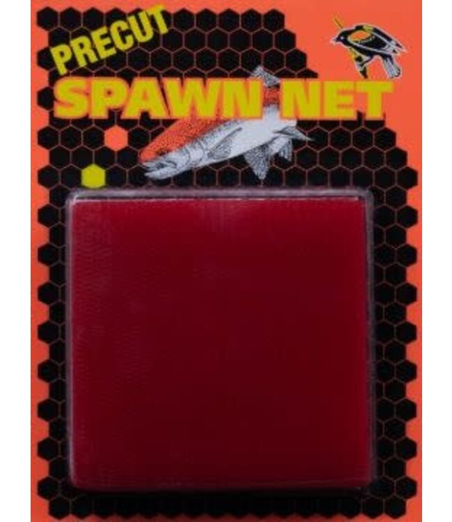 REDWING PRECUT SPAWN NET 3" SQUARE RUBY