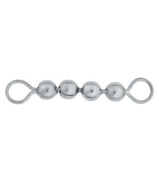 Bead Chain Bead Swivel 6 Ball 75LB (4pack)