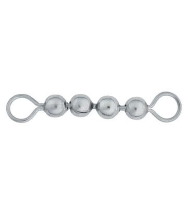 Bead Chain Bead Swivel 6 Ball 75LB (4pack)