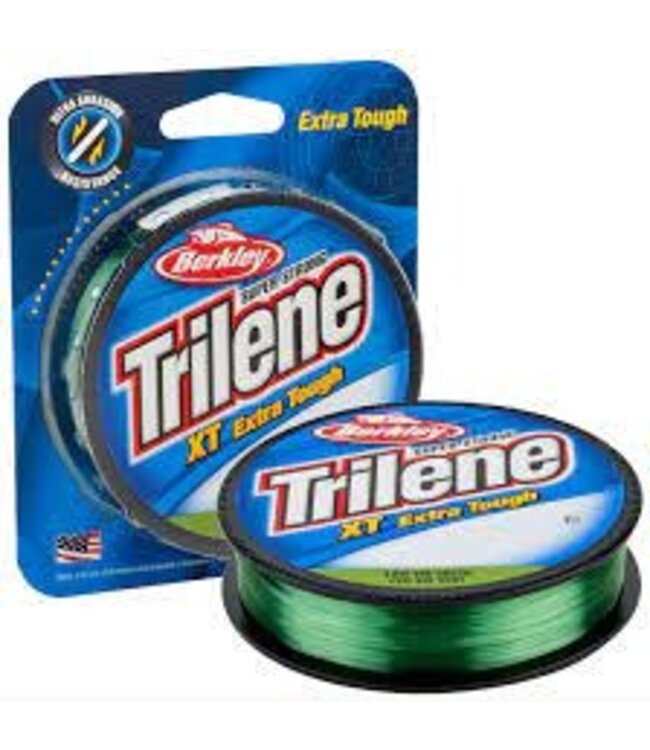 PURE FISHING BERKLEY TRILENE EX EXTRA TOUGH LOW VIZ GREEN