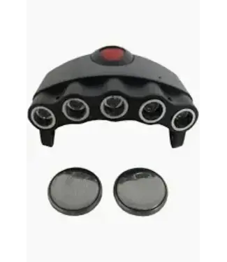 HT ENT BLACK CLIP-ON LED 5 WHITE LED CAPLIGHT