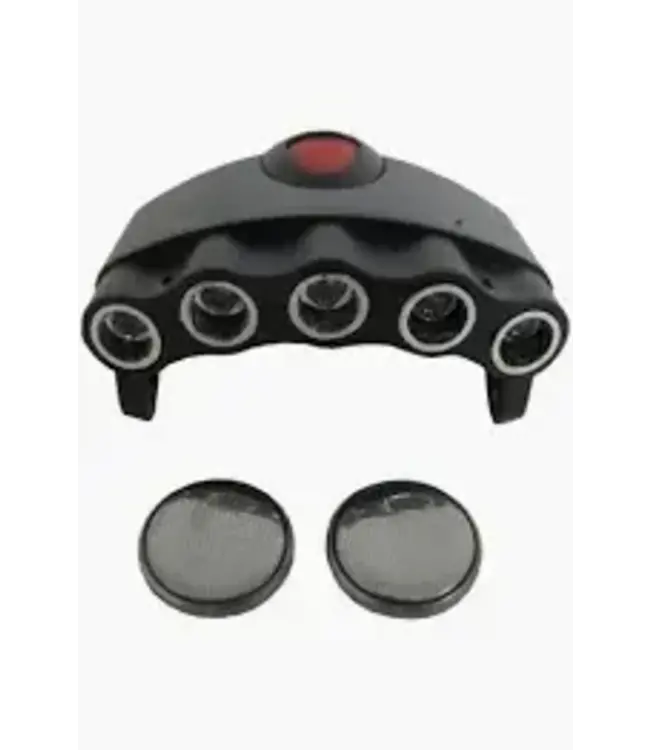HT ENT BLACK CLIP-ON LED 5 WHITE LED CAPLIGHT